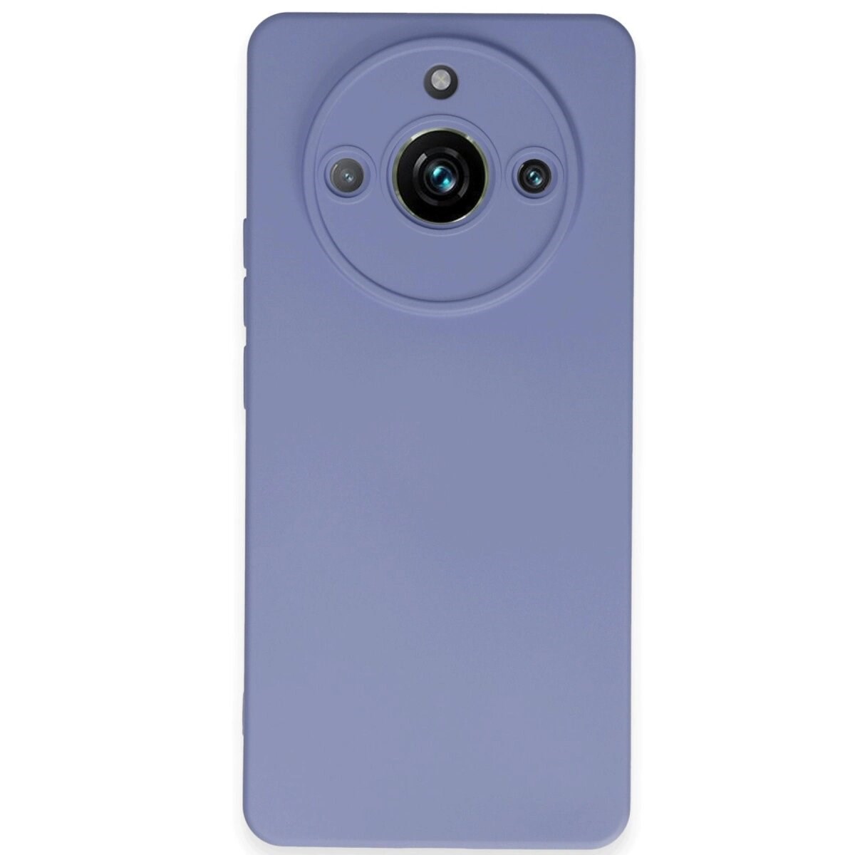 Realme 11 Pro Kılıf Nano İçi Kadife Silikon - Lila