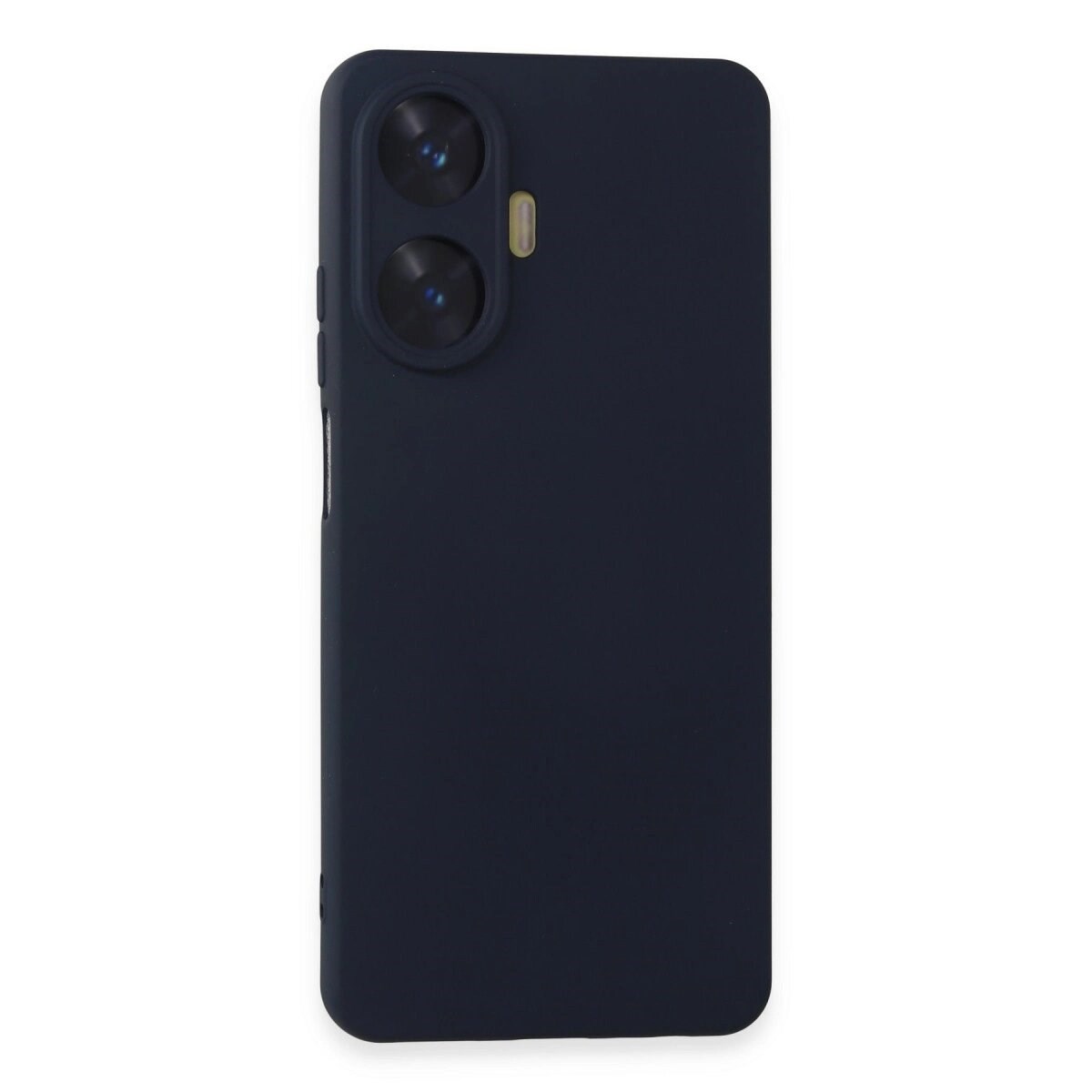 Realme C55 Kılıf Nano İçi Kadife Silikon - Lacivert