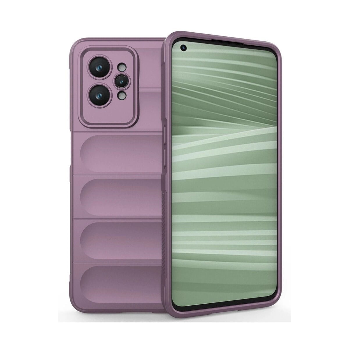 Realme Gt2 Pro 5g Kılıf Optimum Silikon - Mor