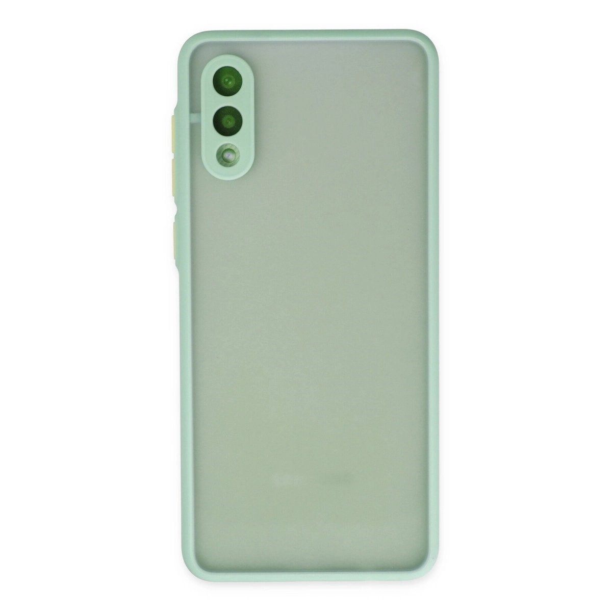 Samsung Galaxy A02 Kılıf Montreal Silikon Kapak - Turkuaz