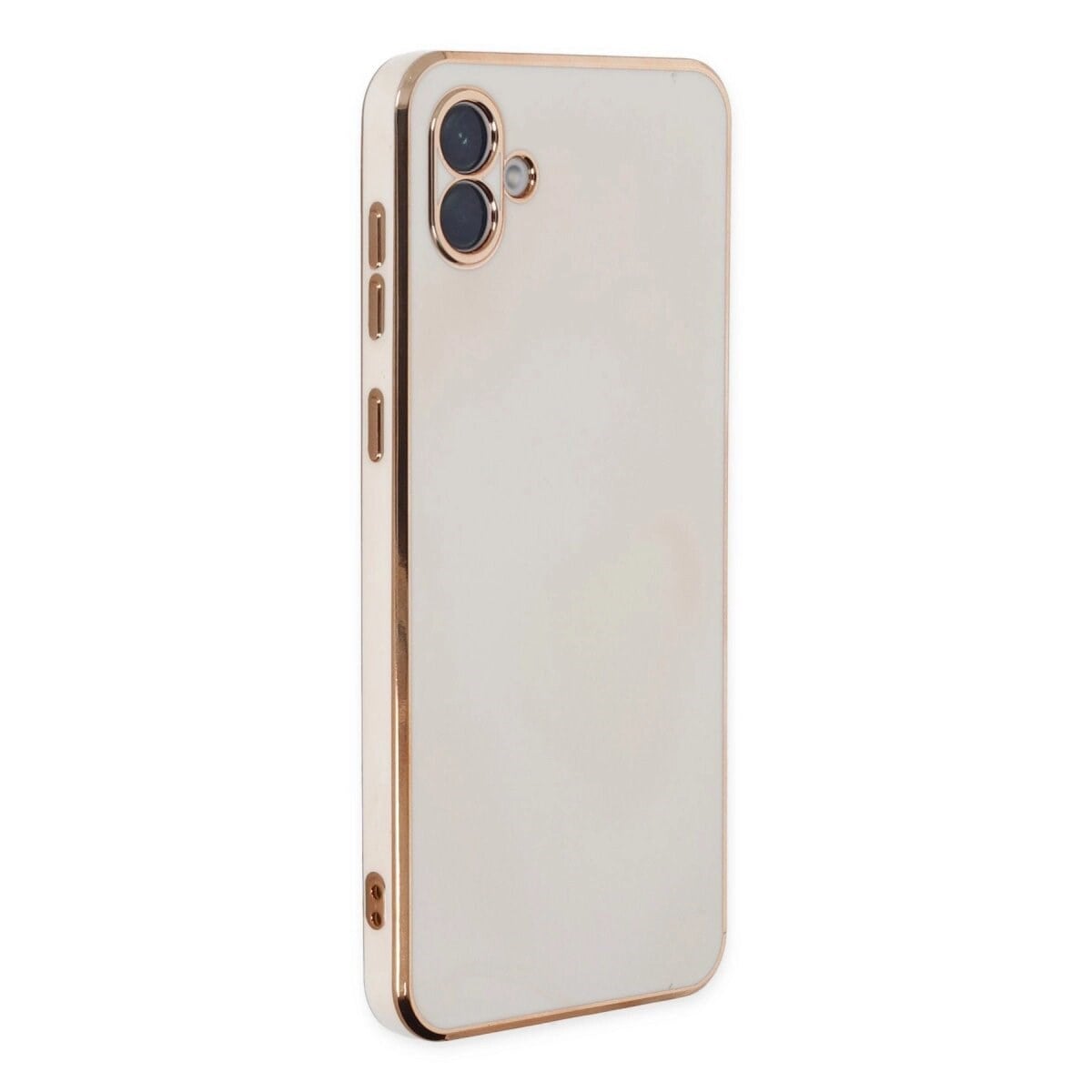 Samsung Galaxy A04 Kılıf Volet Silikon - Beyaz