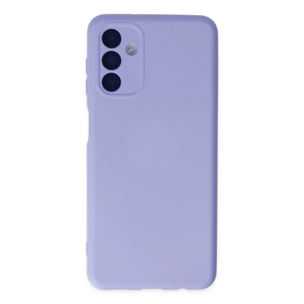 Samsung Galaxy A04s Kılıf Nano İçi Kadife Silikon - Lila