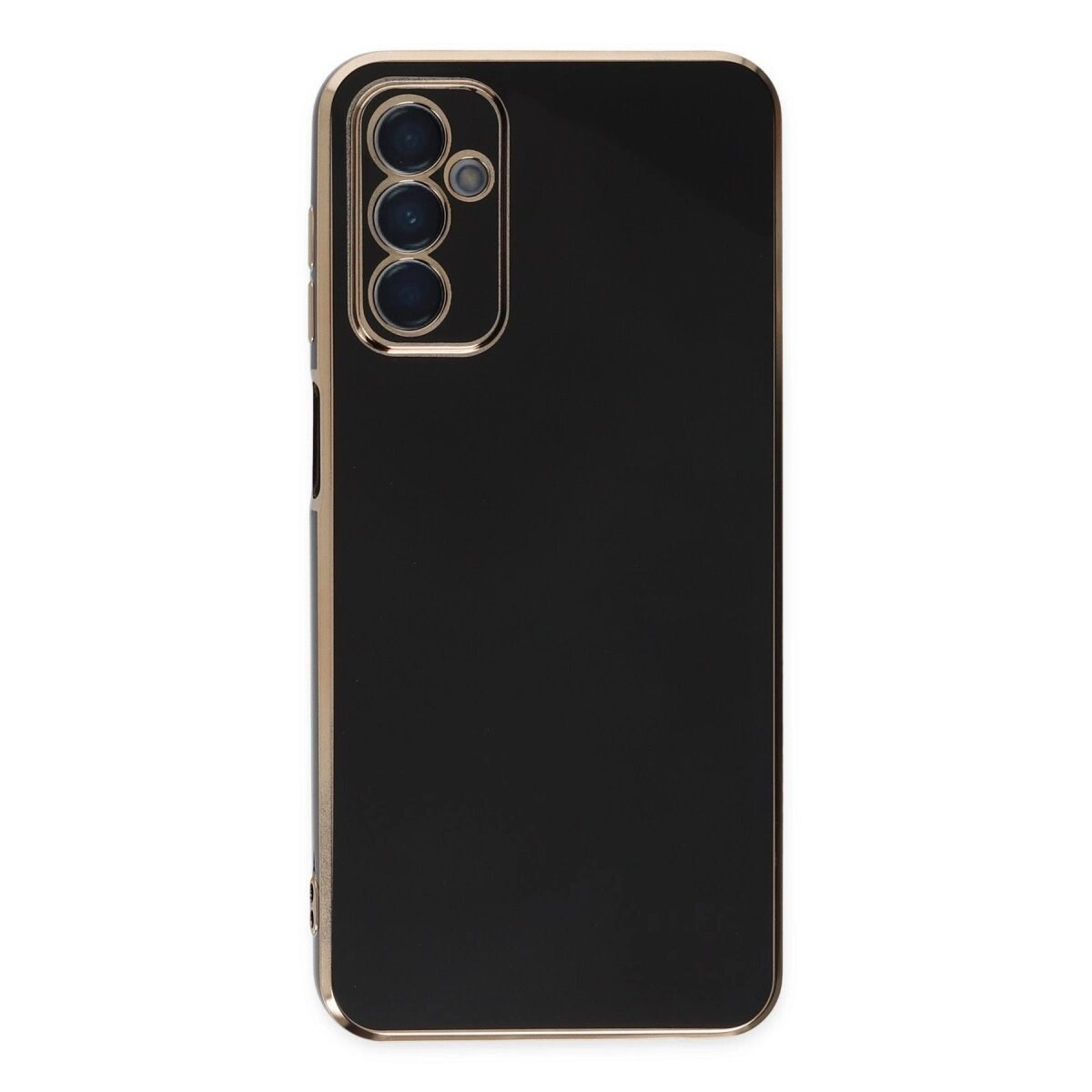 Samsung Galaxy A04s Kılıf Volet Silikon - Siyah