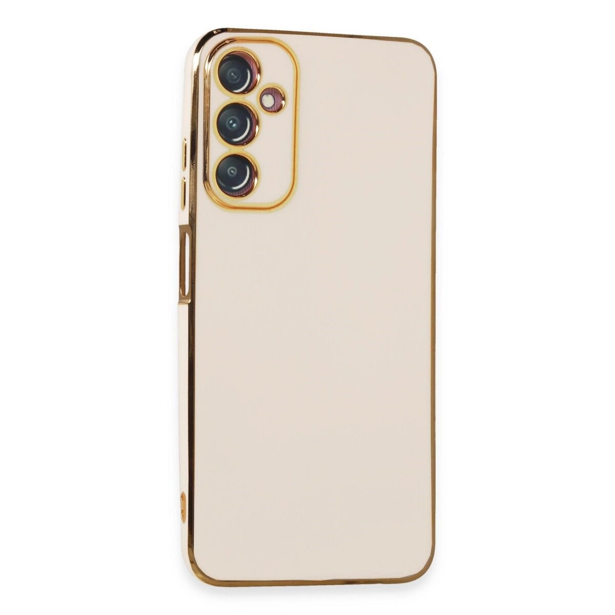 Samsung Galaxy A05s Kılıf Volet Silikon - Beyaz