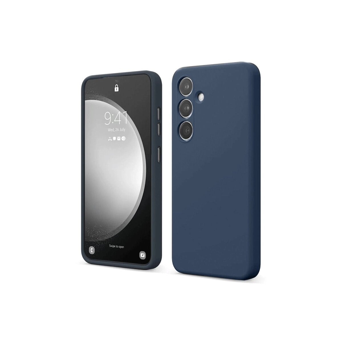 Samsung Galaxy A14 4g Kılıf First Silikon - Lacivert