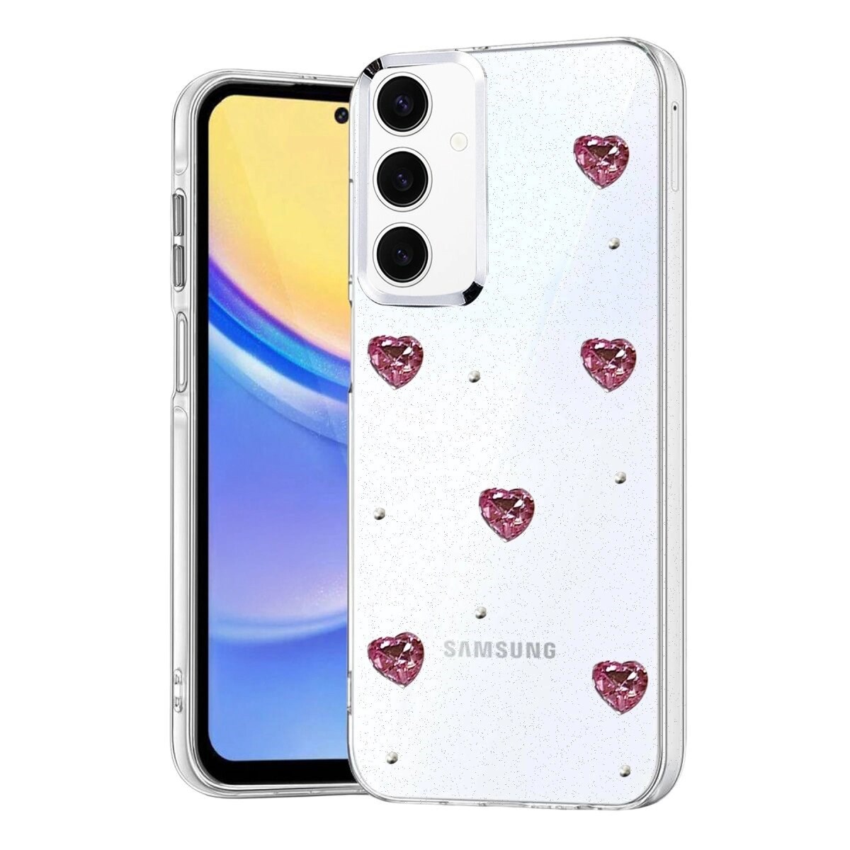 Samsung Galaxy A15 4g Fiyonk Desenli Kapak - Desen 7