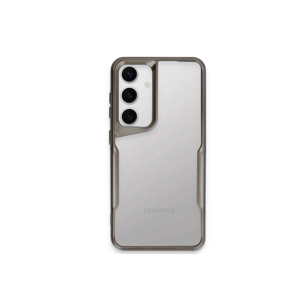 Samsung Galaxy A15 4g Kılıf Boyi Silikon Kapak - Titan Gri