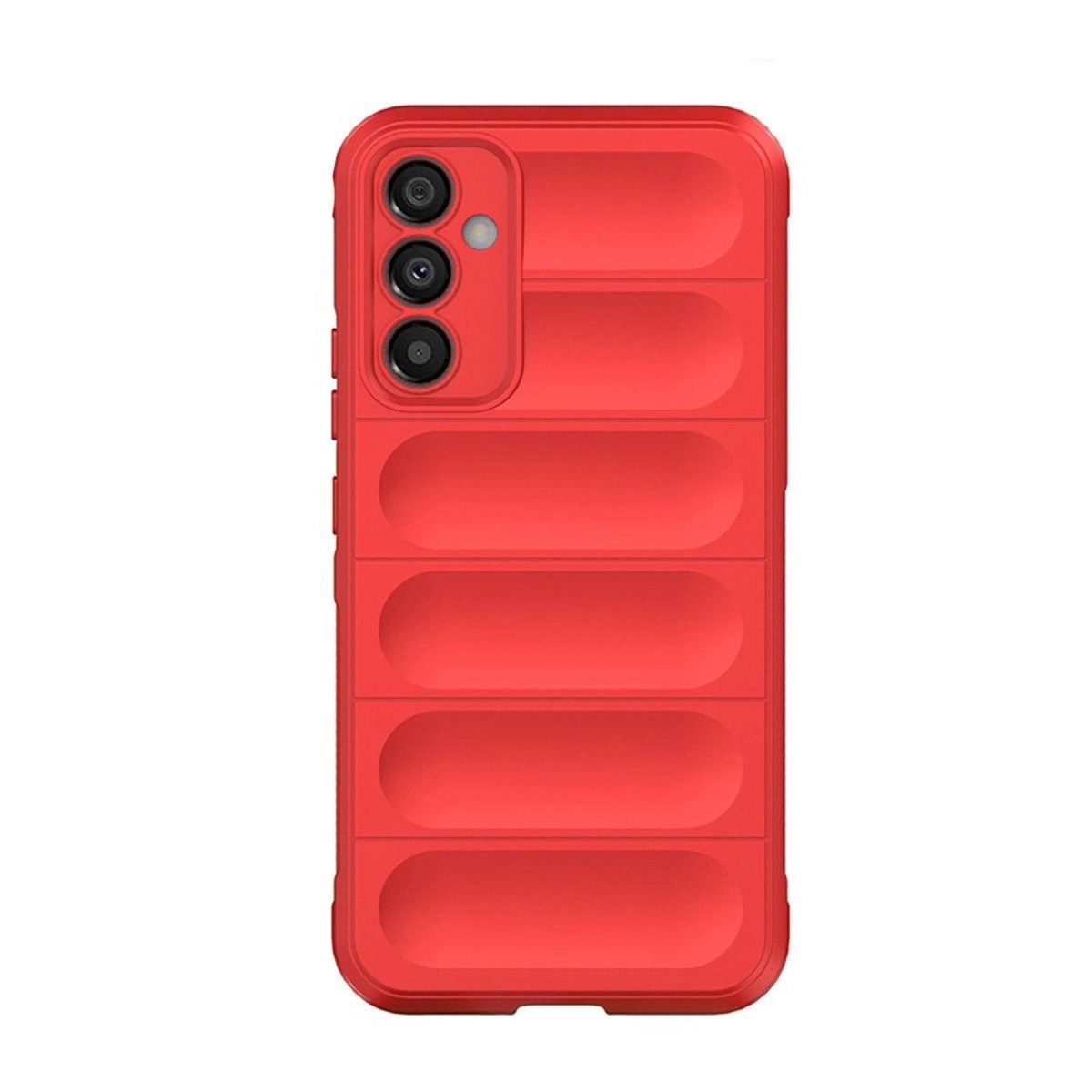 Samsung Galaxy A15 4g Kılıf Optimum Silikon - Kırmızı