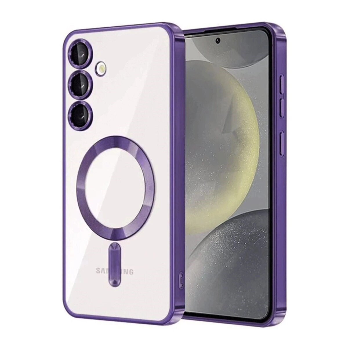 Samsung Galaxy A15 4g Kross Magneticsafe Kapak - Mor