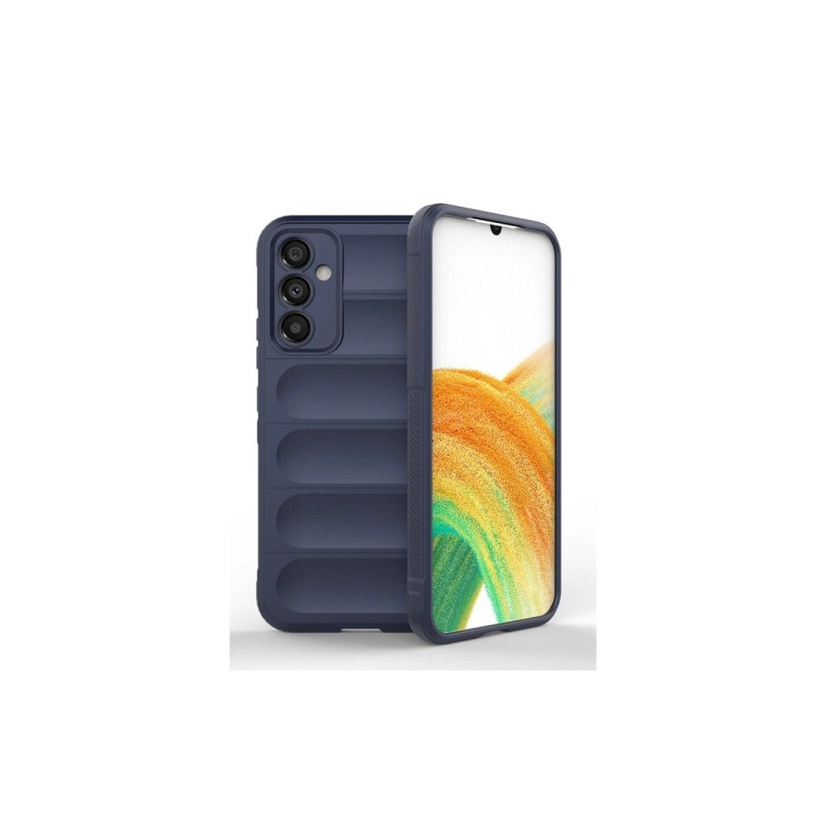 Samsung Galaxy A16 5g Kılıf Optimum Silikon - Lacivert