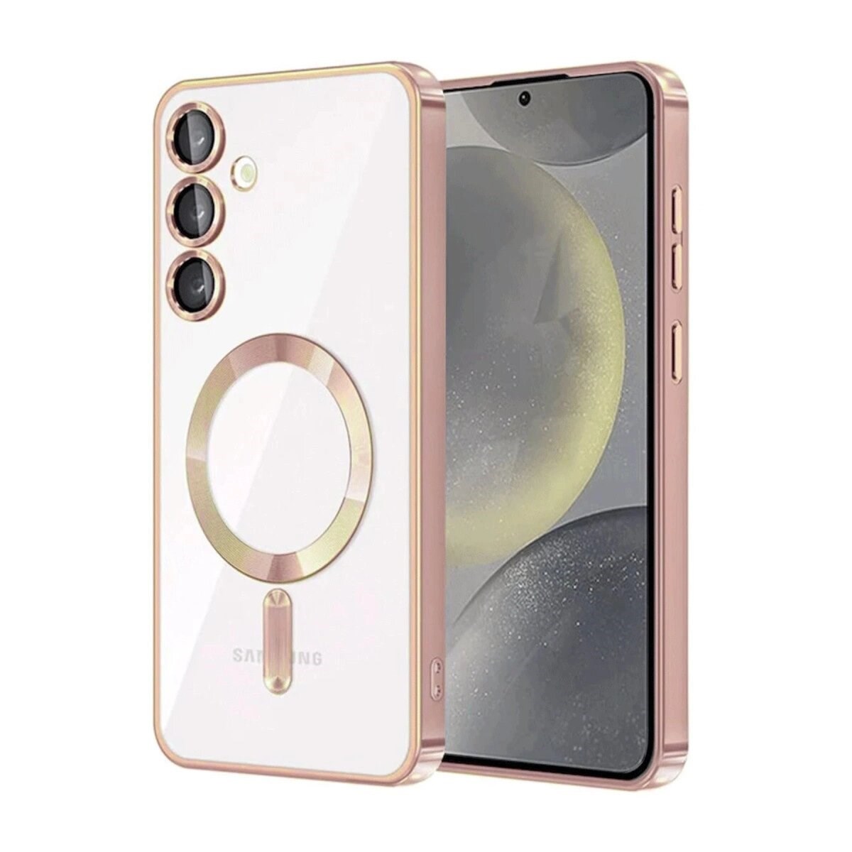Samsung Galaxy A16 5g Kross Magneticsafe Kapak - Rose