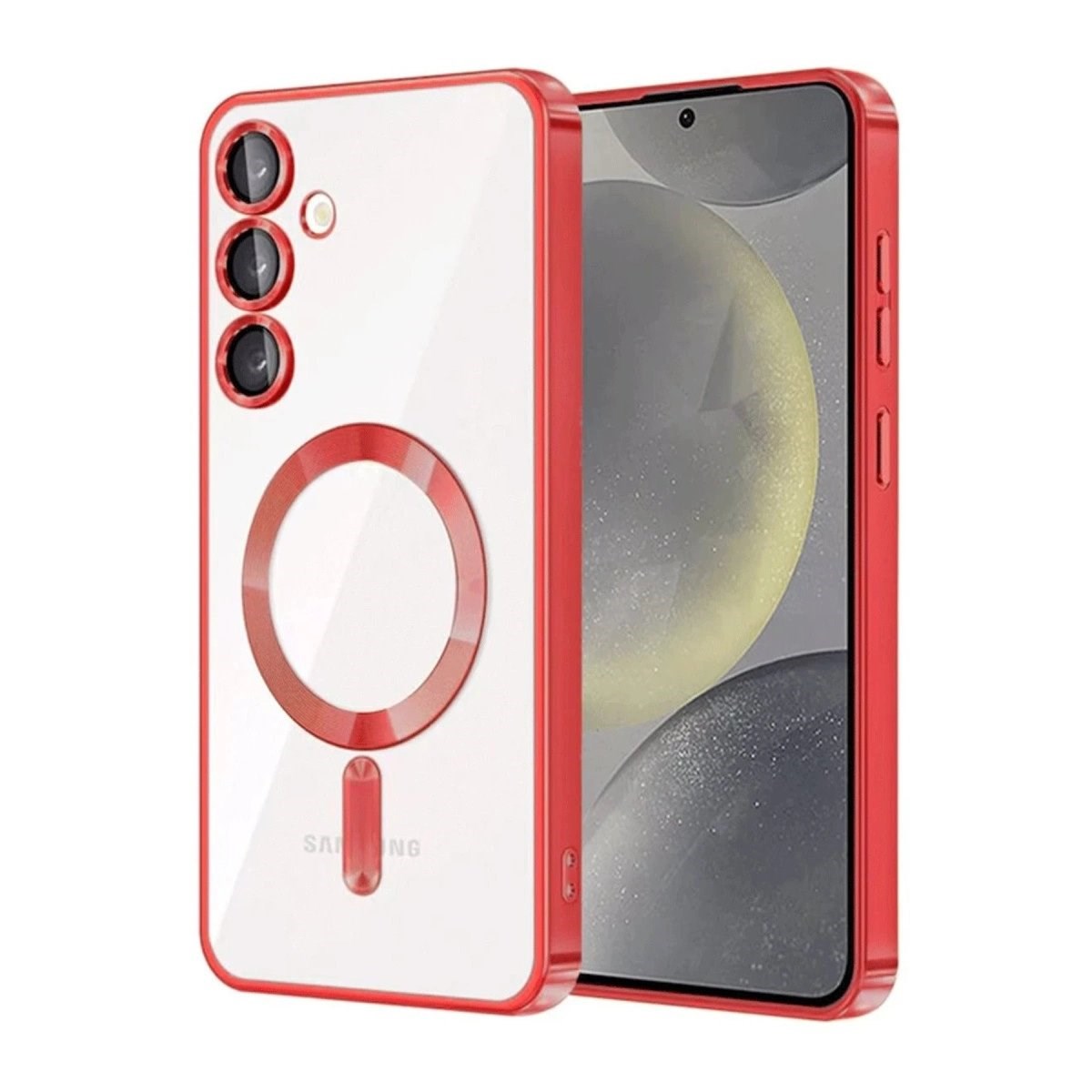 Samsung Galaxy A17 5g Kross Magneticsafe Kapak - Kırmızı