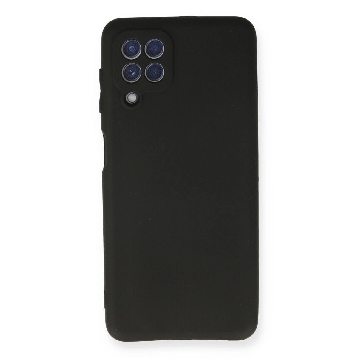 Samsung Galaxy A22 Kılıf First Silikon - Siyah