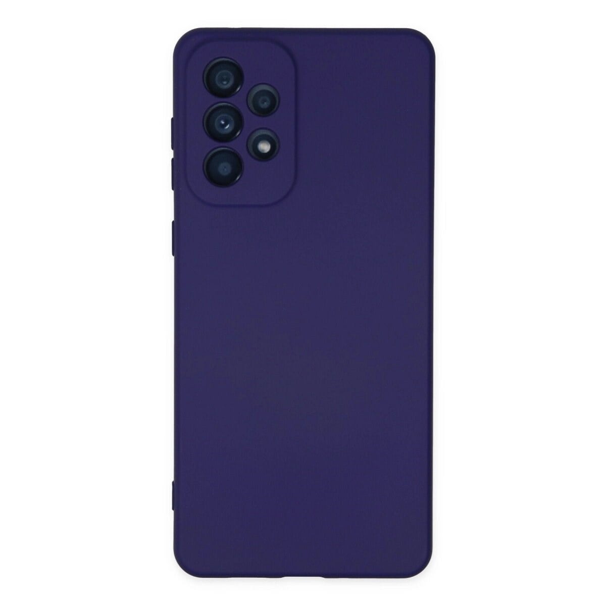 Samsung Galaxy A23 4g Kılıf Nano İçi Kadife Silikon - Mor