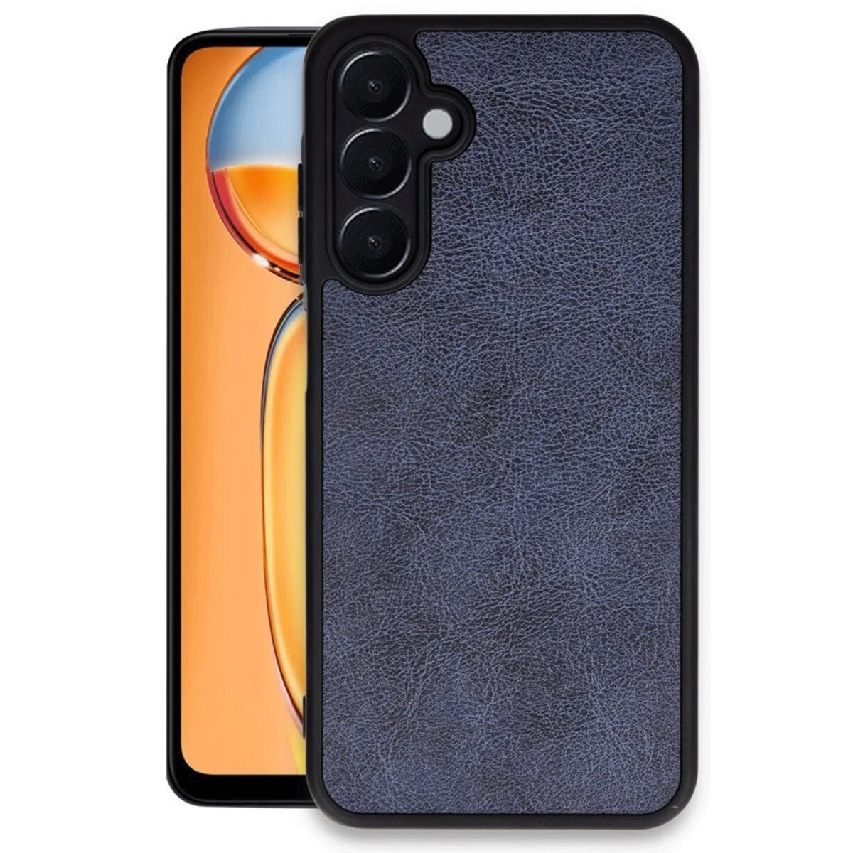 Samsung Galaxy A26 Kılıf Aras Deri Kapak - Lacivert