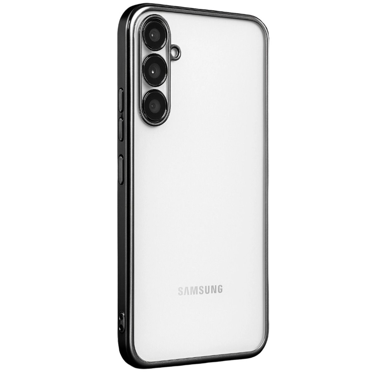 Samsung Galaxy A34 5g Kılıf Razer Lensli Silikon - Siyah