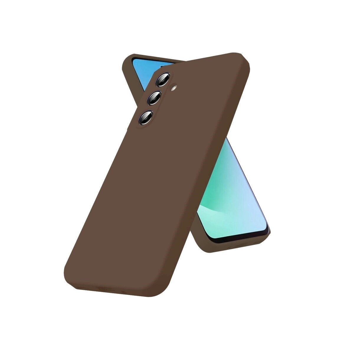 Samsung Galaxy A37 5g First Silikon - Kahverengi