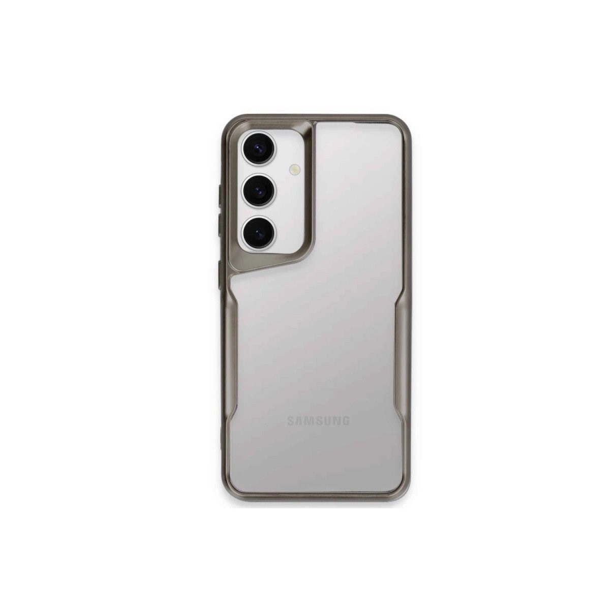 Samsung Galaxy A55 5g Kılıf Boyi Silikon Kapak - Titan Gri