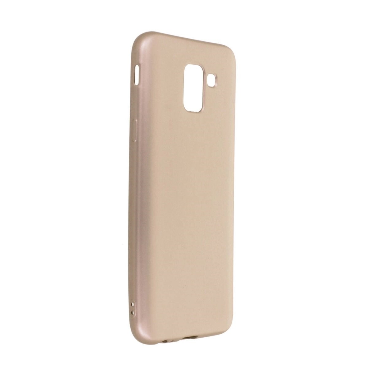Samsung Galaxy J6 Kılıf First Silikon - Gold