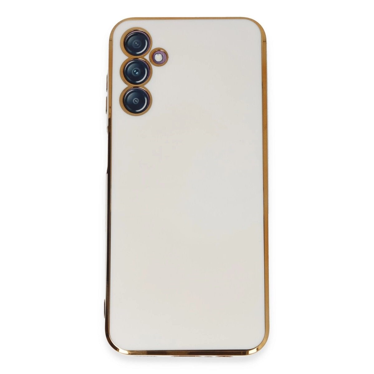 Samsung Galaxy M14 5g Kılıf Volet Silikon - Beyaz