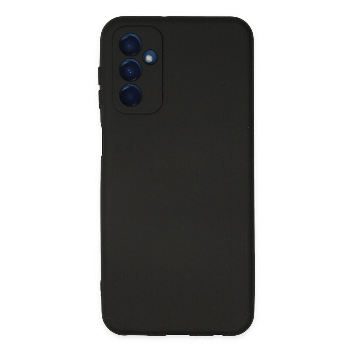 Samsung Galaxy M23 Kılıf Nano İçi Kadife Silikon - Siyah