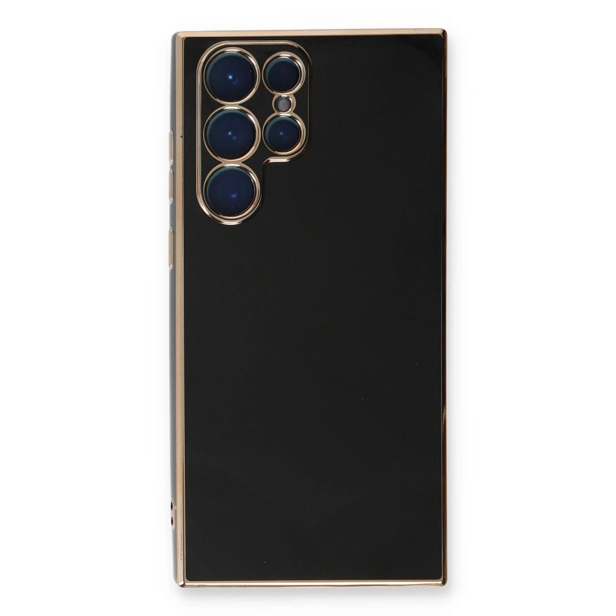 Samsung Galaxy S22 Ultra Kılıf Volet Silikon - Siyah