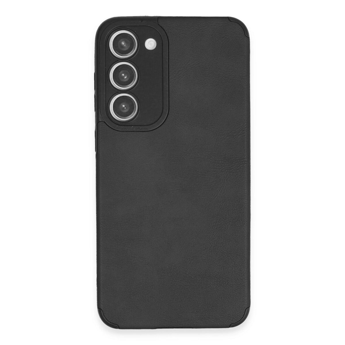 Samsung Galaxy S23 Plus Kılıf Loop Deri Silikon - Siyah