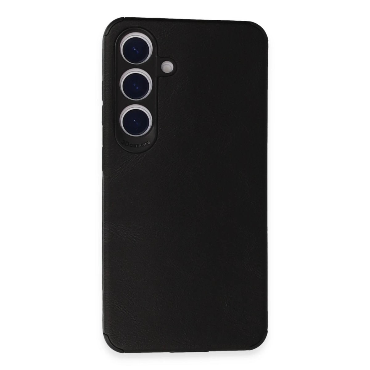 Samsung Galaxy S24 Kılıf Loop Deri Silikon - Siyah