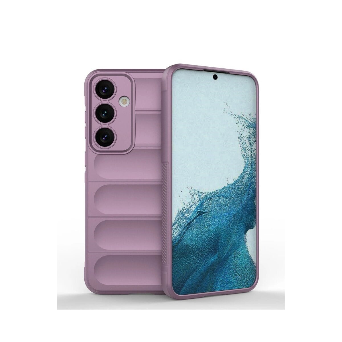 Samsung Galaxy S24 Kılıf Optimum Silikon - Mor