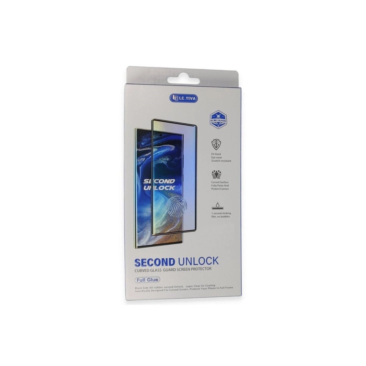 Samsung Galaxy S24 Ultra Durable Full Glue Curved Cam