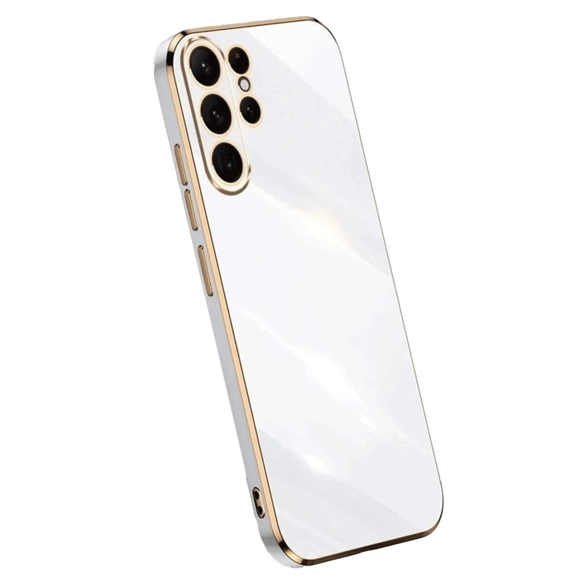 Samsung Galaxy S24 Ultra Kılıf Volet Silikon - Beyaz