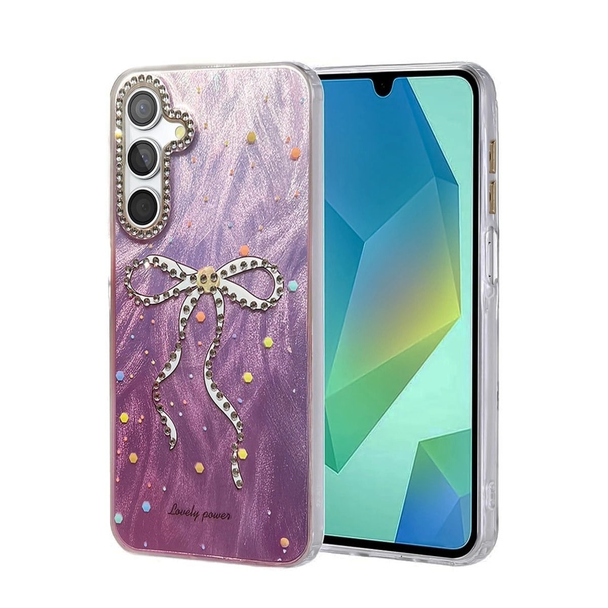 Samsung Galaxy S25 Kılıf Blade Aynalı Desenli Kapak - Desen 1