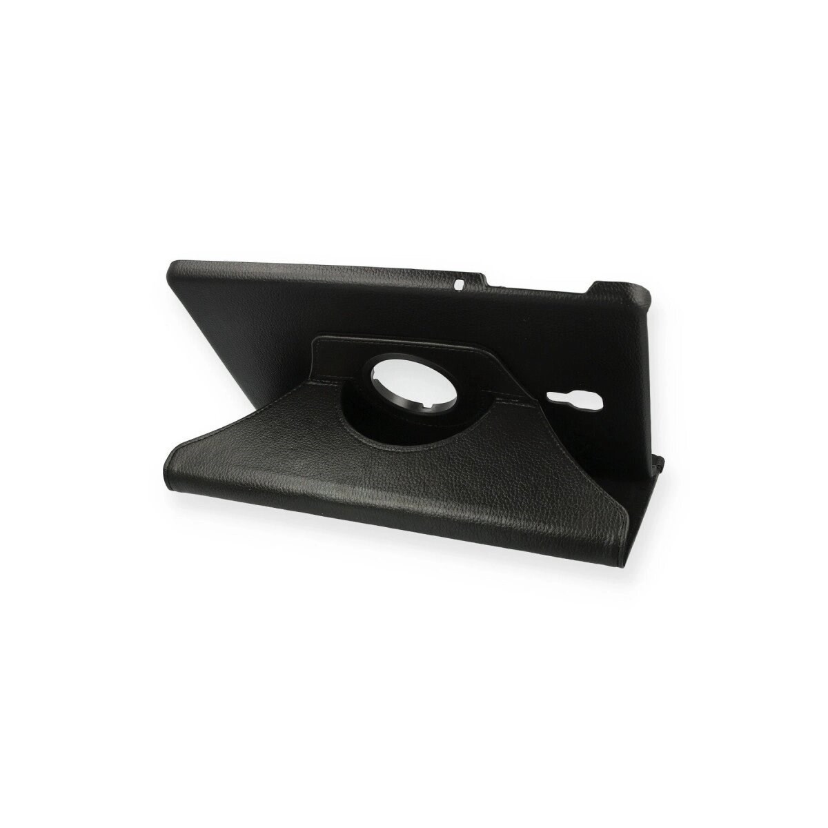 Samsung Galaxy T590 Tab A 10.5 Kılıf 360 Tablet Deri Kılıf - Siyah