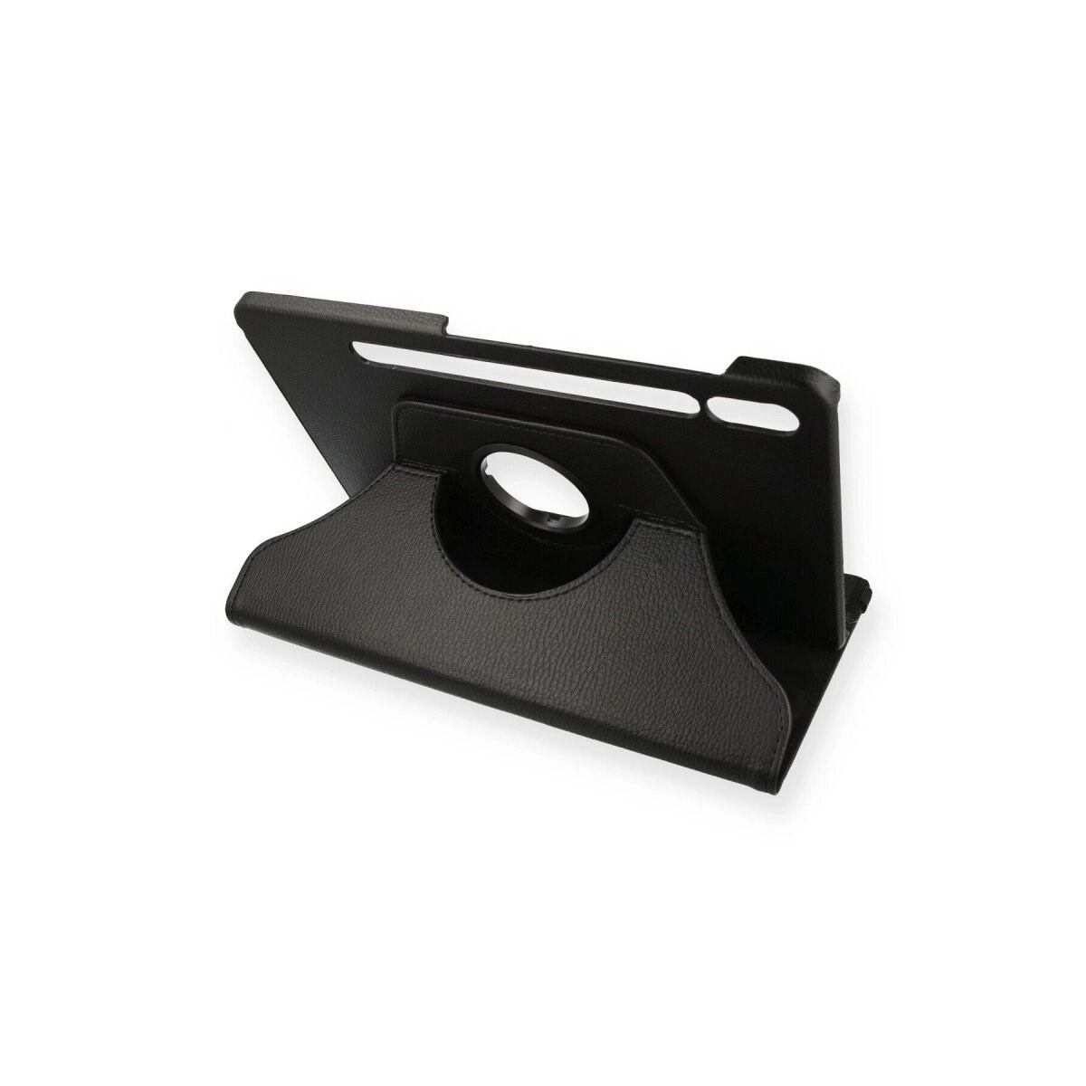 Samsung Galaxy T870 Tab S7 11 Kılıf 360 Tablet Deri Kılıf - Siyah