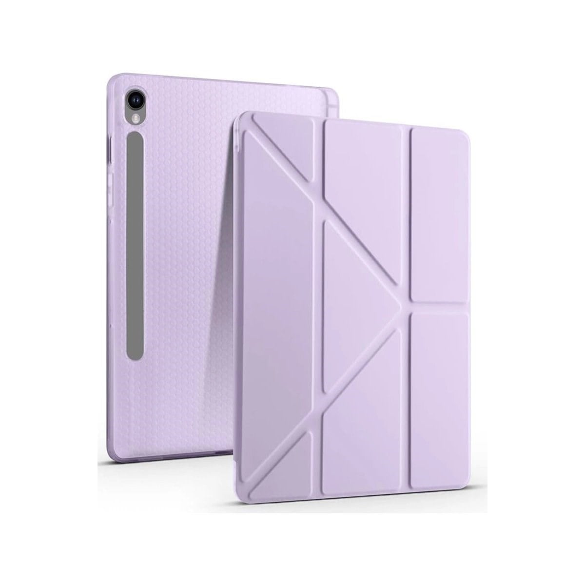 Samsung Galaxy Tab S10 Fe Plus 13.1 Kalemlikli Mars Tablet Kılıfı - Lila