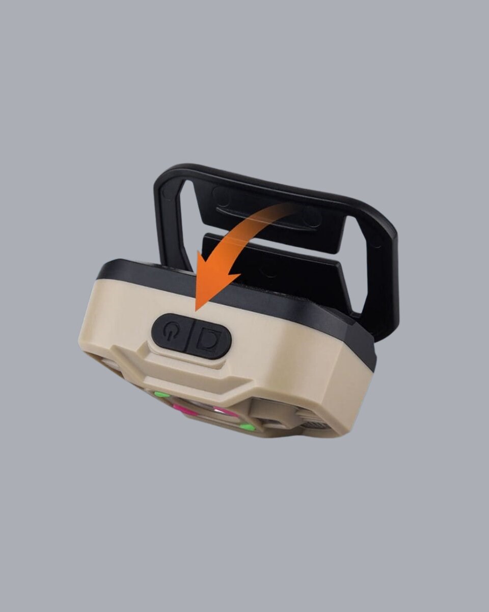 Şarjlı Wave Sensörlü LED Kafa Feneri Outdoor Kullanım