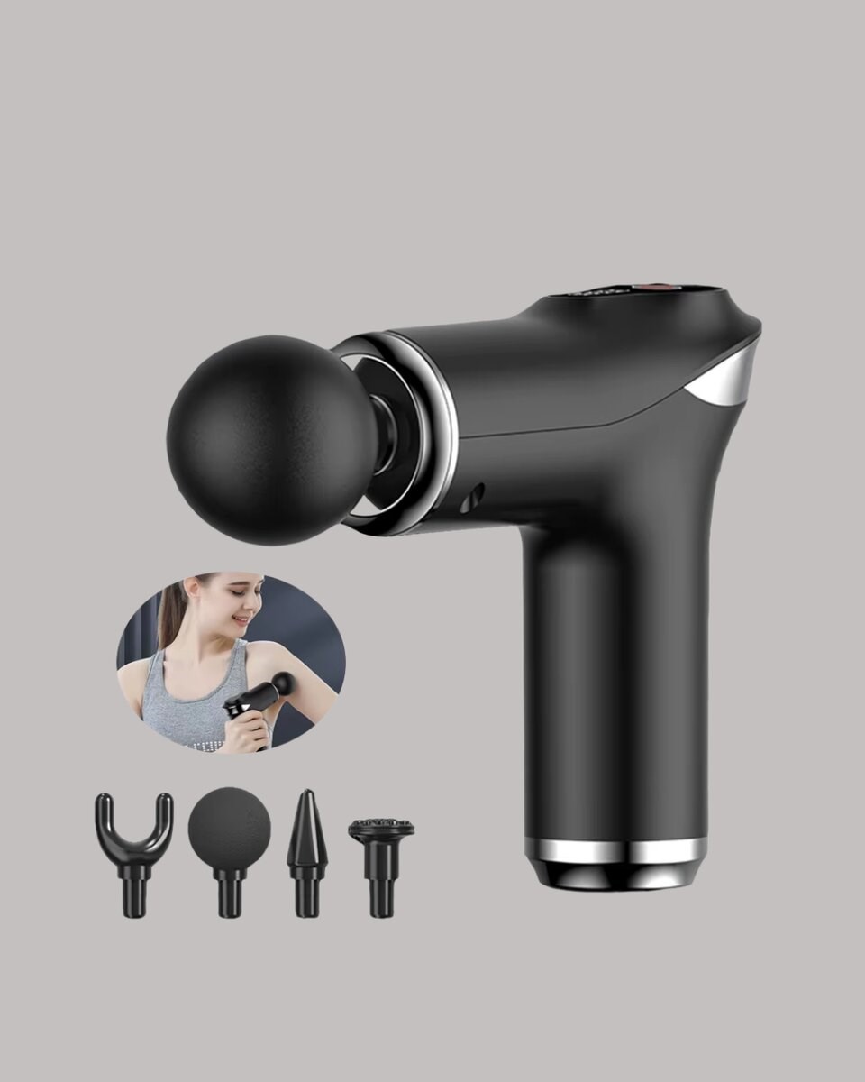 Sessiz Çalışan Taşınabilir Kas Masaj Aleti