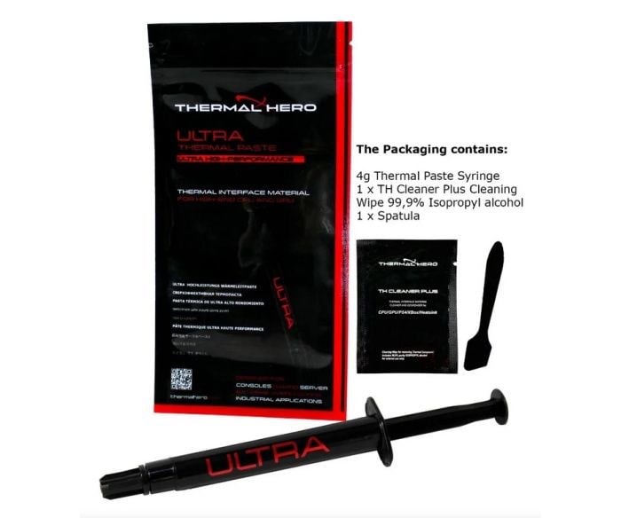 THERMAL HERO ULTRA TH-301304-INT 4Gr 13.0W Premium Termal Macun