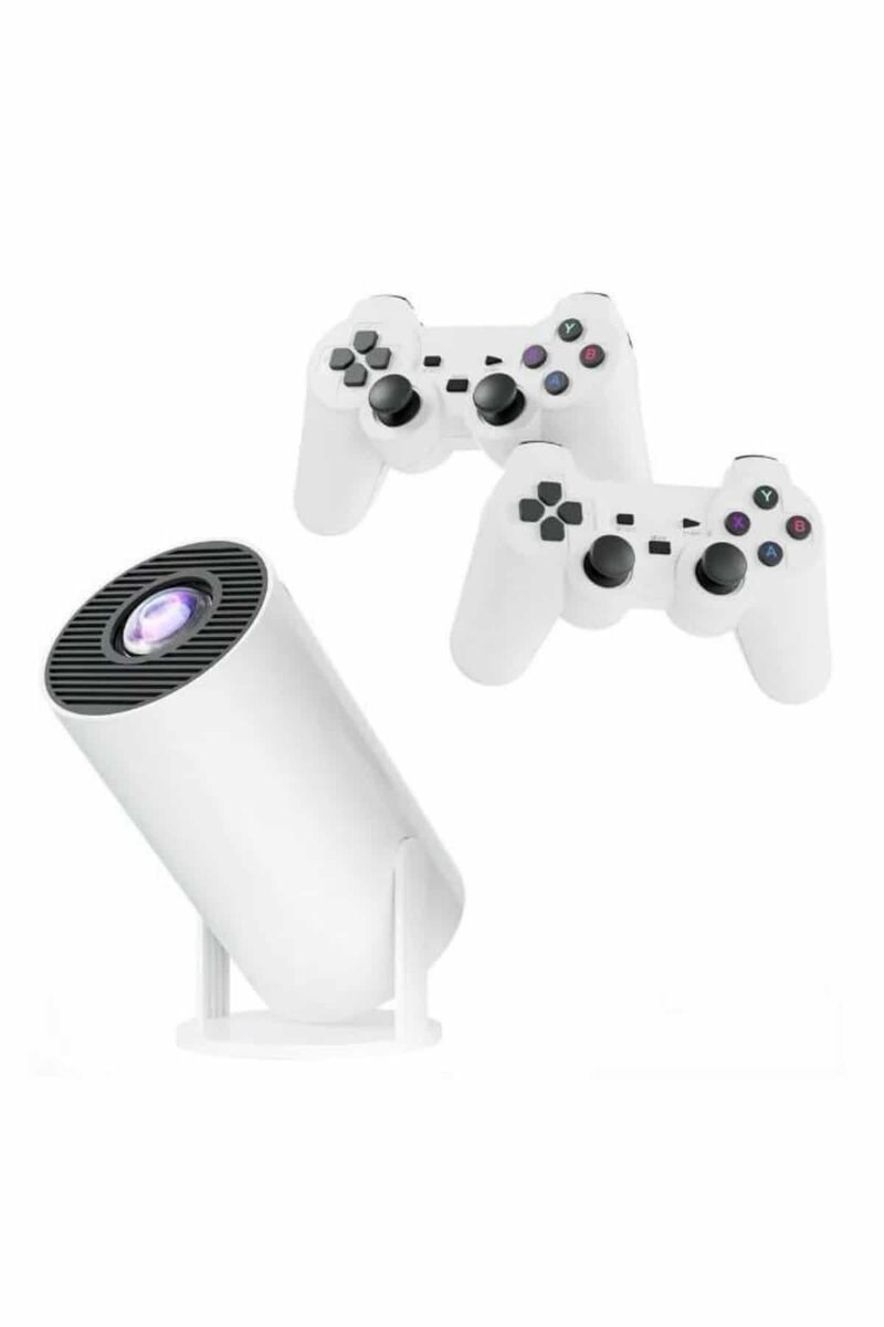 Taşınabilir Android Projeksiyon Ayaklı Çift Kollu 4K Çözünürlüklü Sinema Projeksiyonu