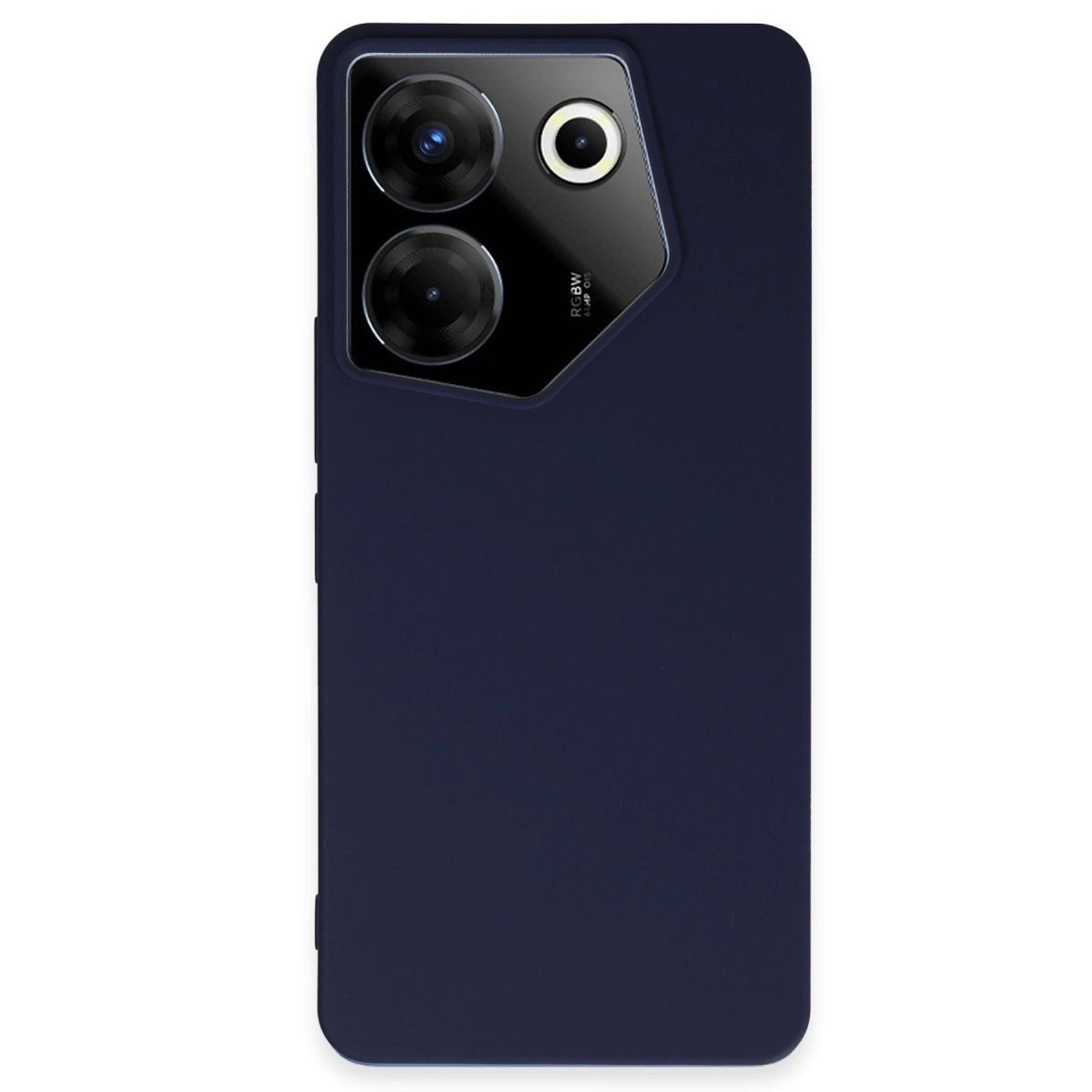 Tecno Camon 20 Pro 5g Kılıf First Silikon - Lacivert