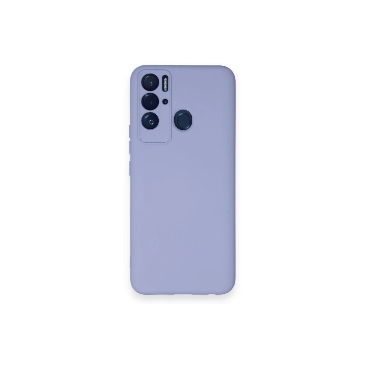 Tecno Pova Neo Kılıf Nano İçi Kadife Silikon - Lila