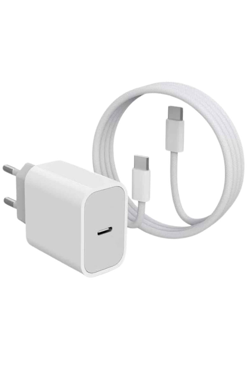 Type-C Hızlı Şarj Özellikli Cihazı USB-C Kablo Dahil