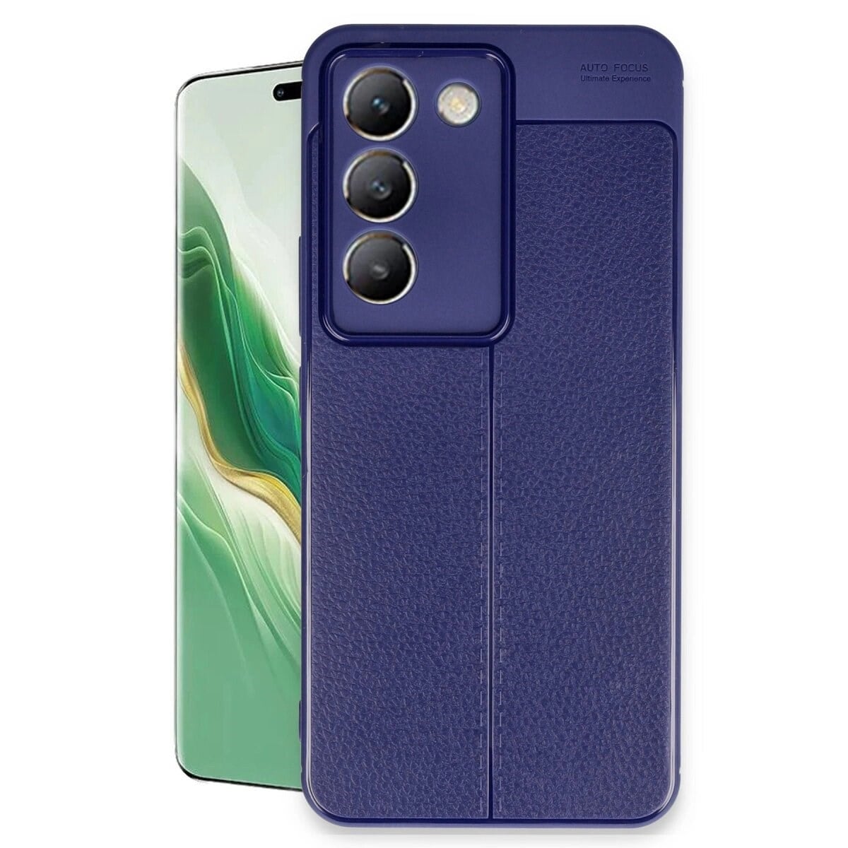 Vivo V30 Lite 4g Kılıf Auto Focus Kapak - Lacivert