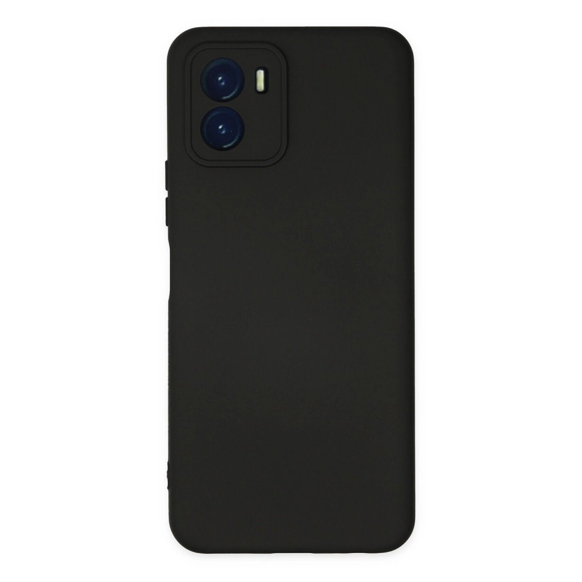 Vivo Y15s Kılıf Nano İçi Kadife Silikon - Siyah