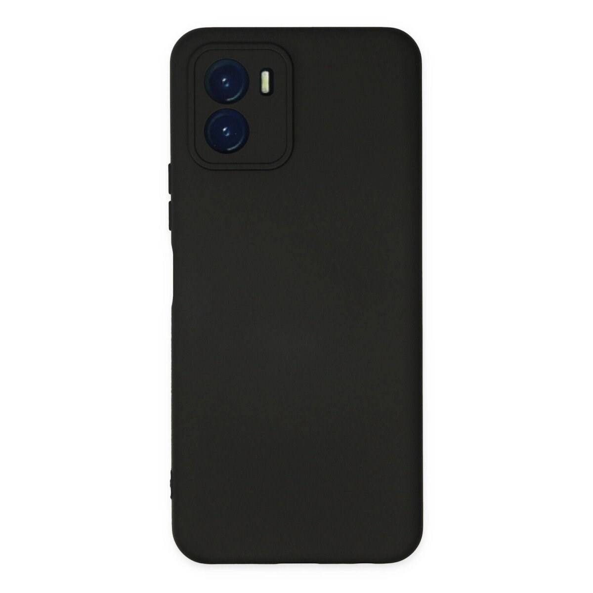 Vivo Y15s Kılıf Nano İçi Kadife Silikon - Siyah