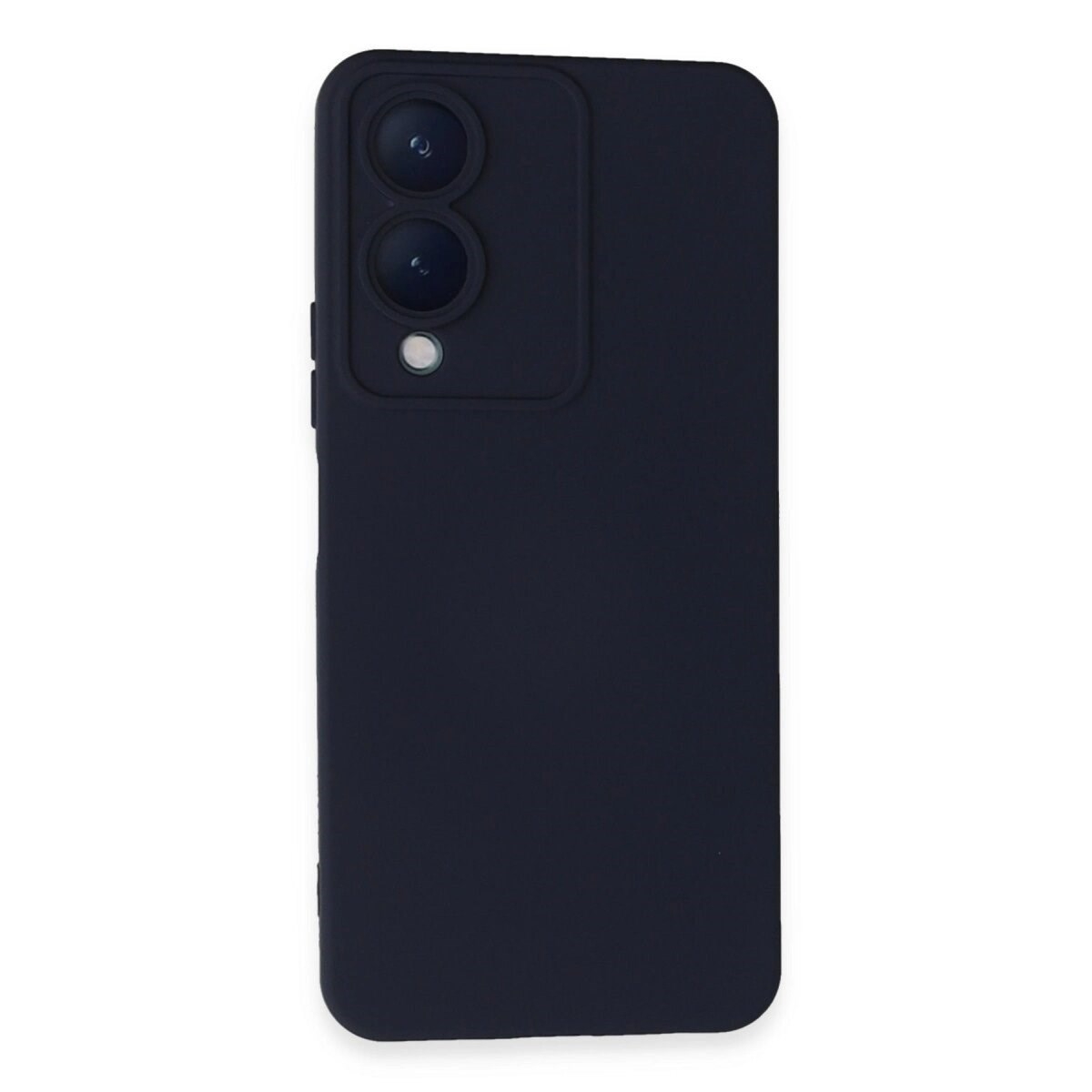 Vivo Y17s Kılıf Nano İçi Kadife Silikon - Lacivert