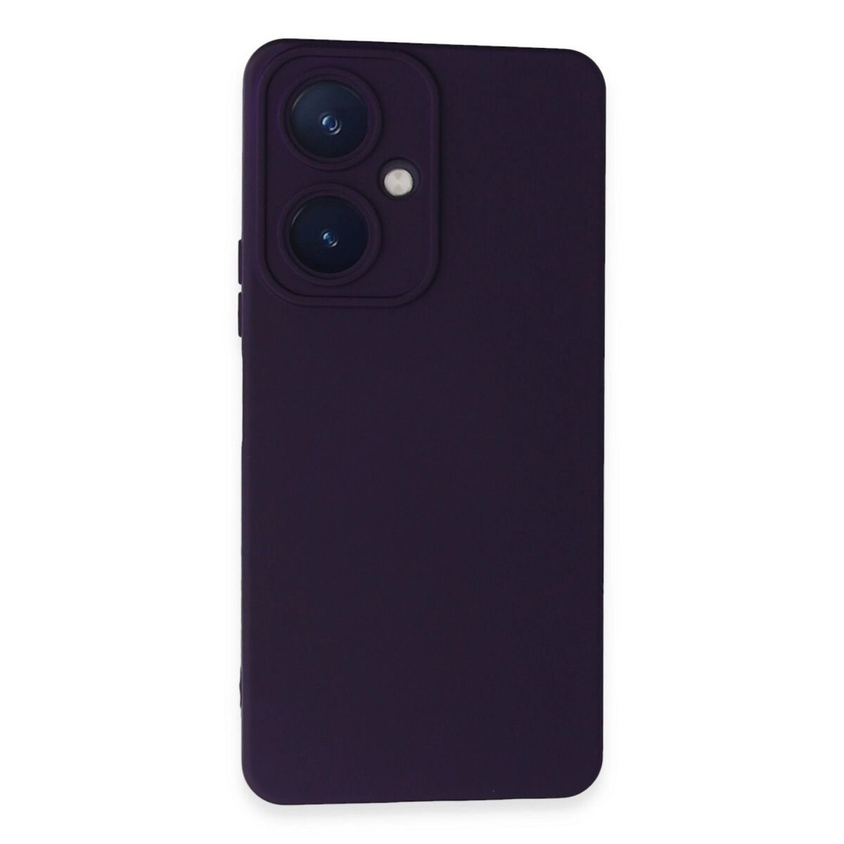 Vivo Y27 Kılıf Nano İçi Kadife Silikon - Mor