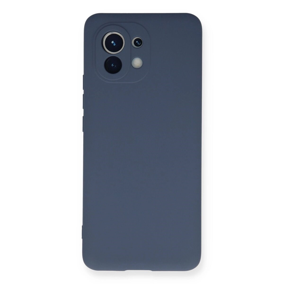 Xiaomi Mi 11 Kılıf Nano İçi Kadife Silikon - Gri