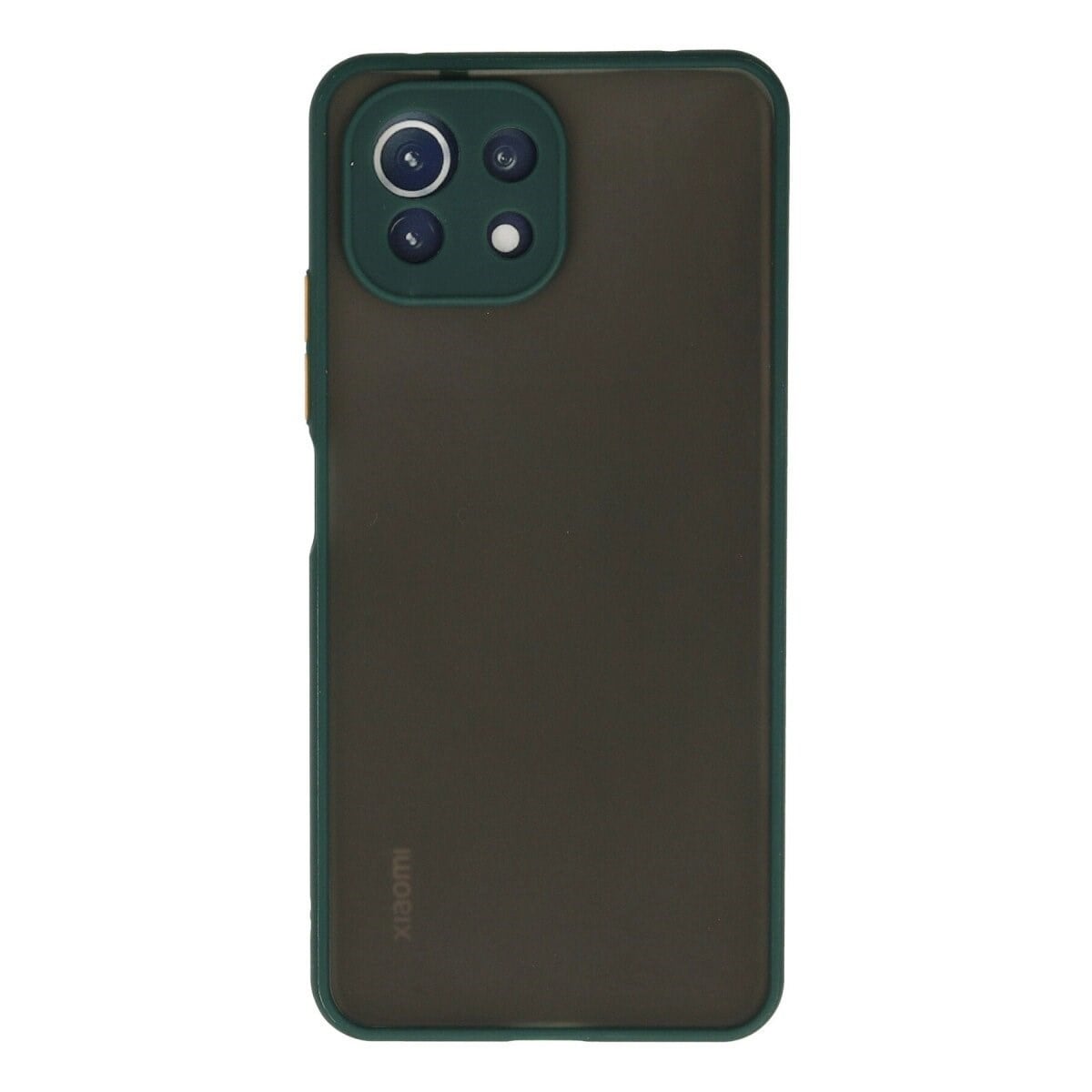 Xiaomi Mi 11 Lite Kılıf Montreal Silikon Kapak - Yeşil