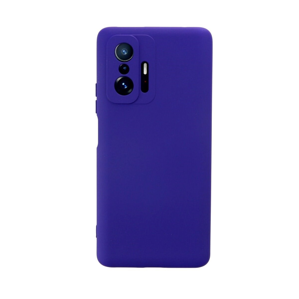 Xiaomi Mi 11t Pro Kılıf Nano İçi Kadife Silikon - Mor
